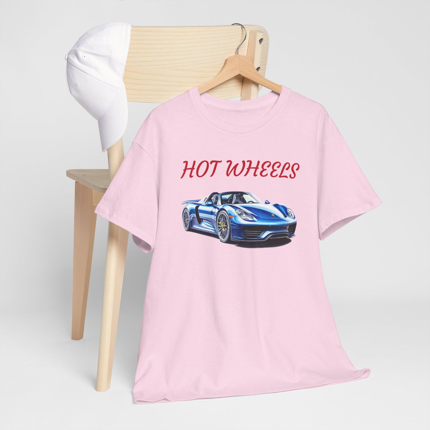 Princess Grace  Hot Wheels Unisex Heavy Cotton Tee Perfect Gift for Car Enthusiasts