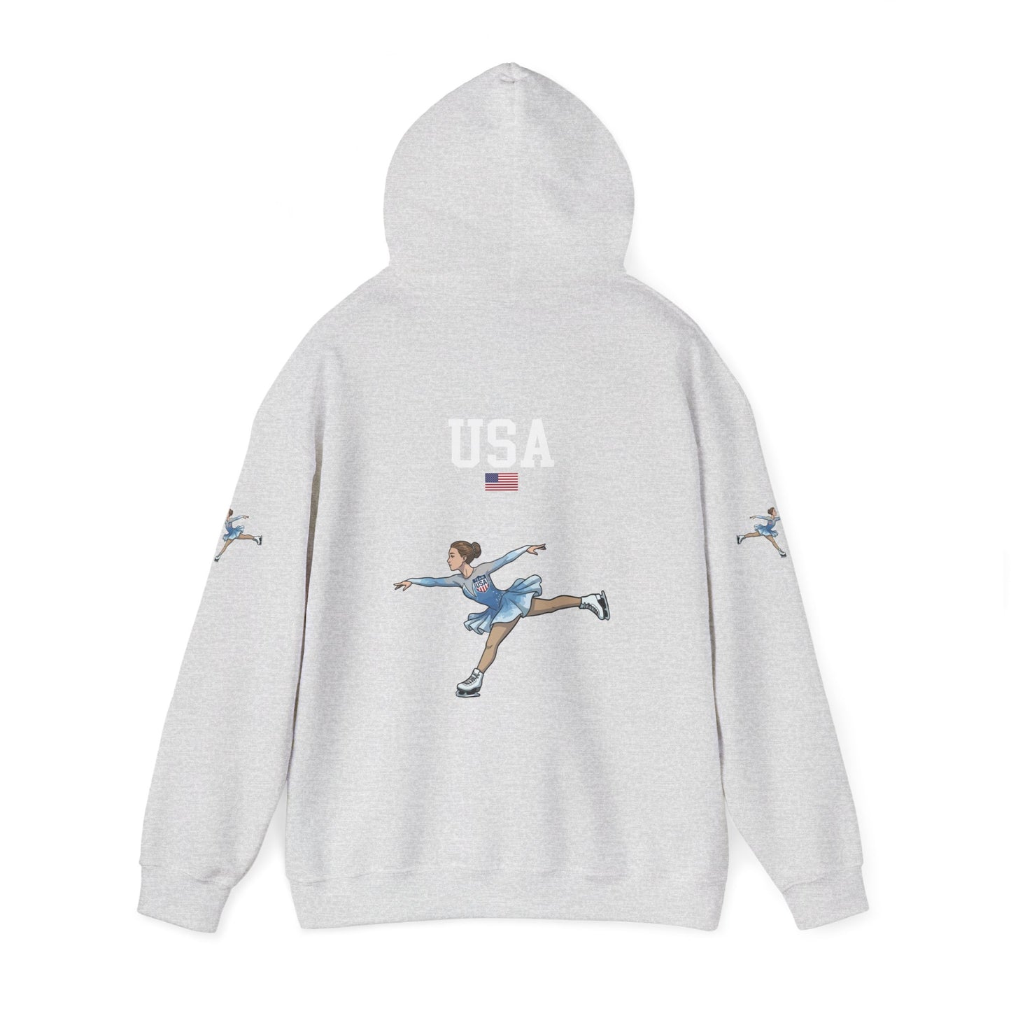Princess Grace  TEAM USA  Unisex Heavy Blend Hooded Sweatshirt