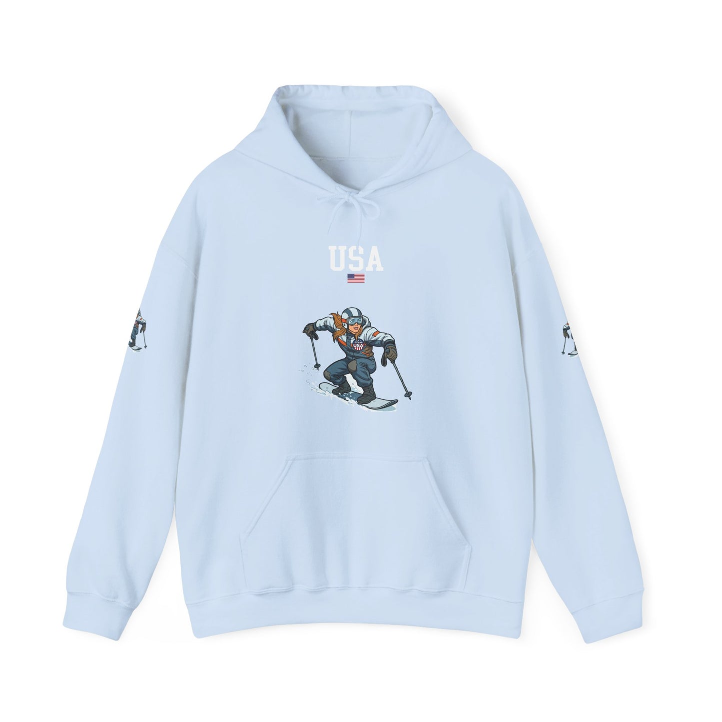 Princess Grace  TEAM USA  Unisex Heavy Blend Hooded Sweatshirt