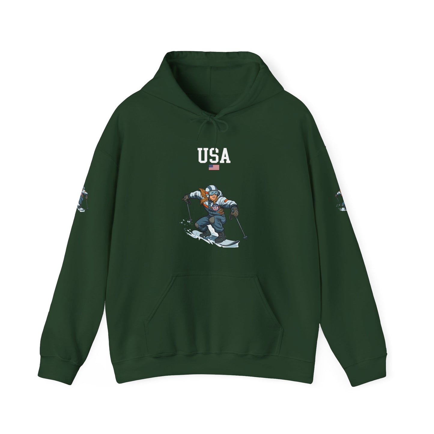 Princess Grace  TEAM USA  Unisex Heavy Blend Hooded Sweatshirt