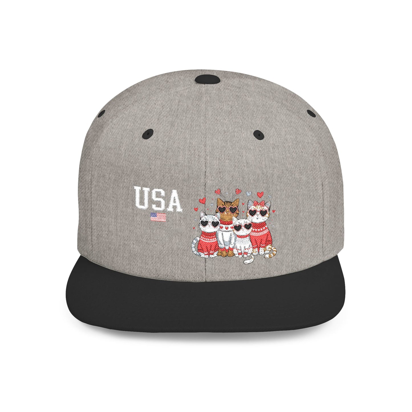 Princess Grace  TEAM USA  Flat Bill Snapback Hat