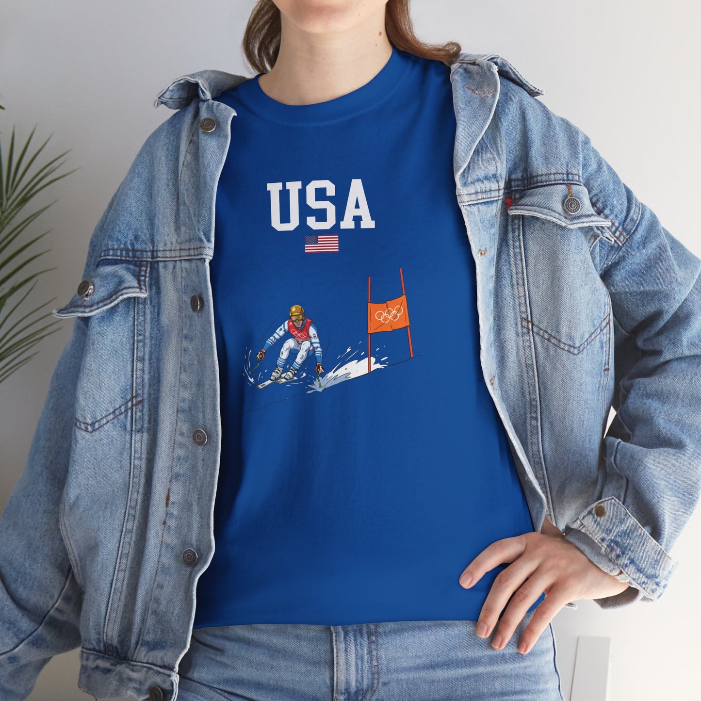 Princess Grace  TEAM USA  Unisex Heavy Cotton Tee