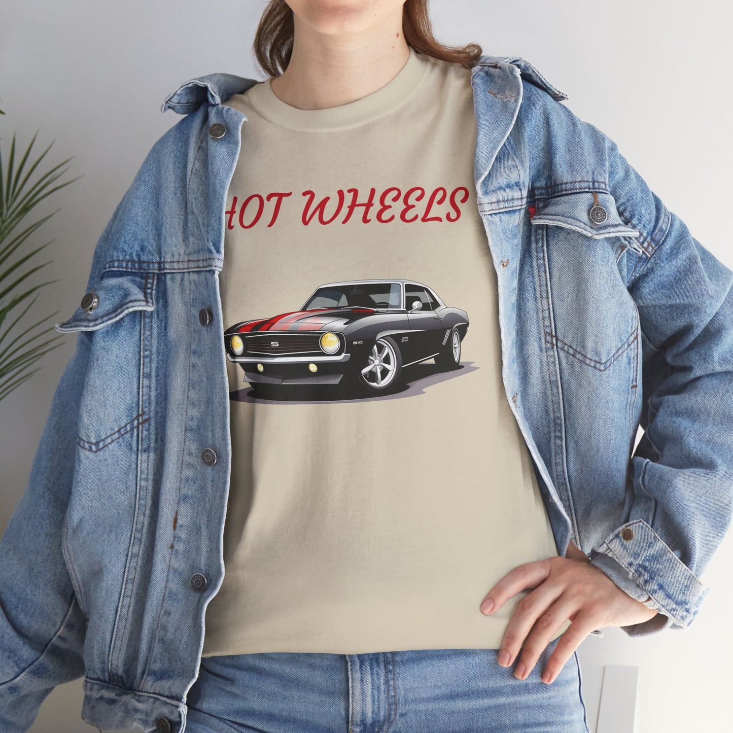 Princess Grace  Hot Wheels Unisex Heavy Cotton Tee Classic Car Graphic Style