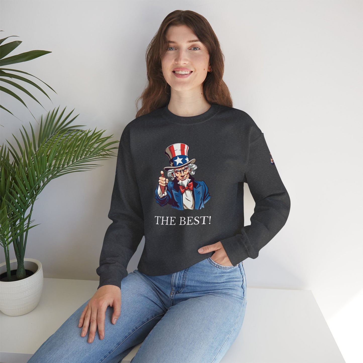 Princess Grace TEAM USA  Unisex Heavy Blend Crewneck Sweatshirt