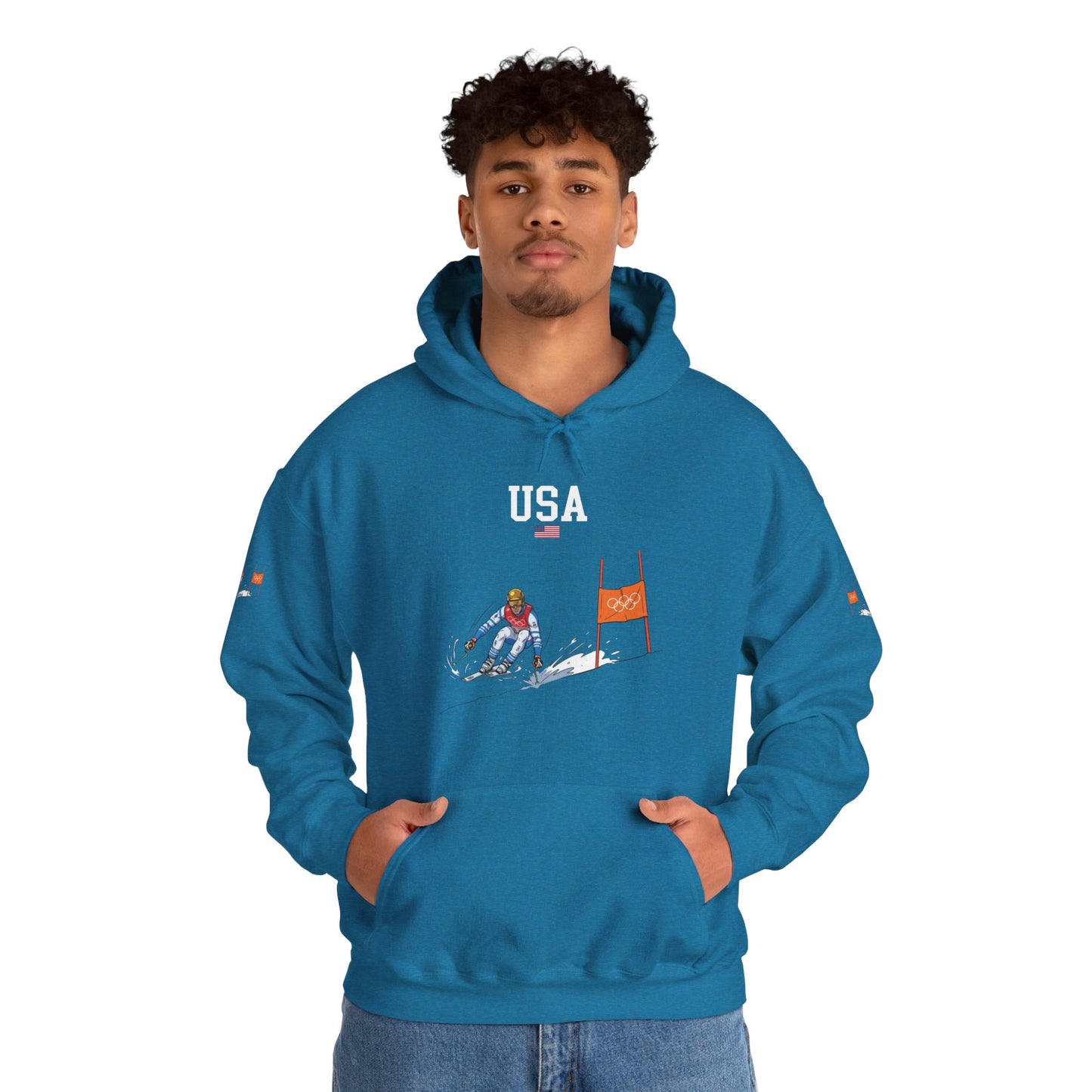 Princess Grace  TEAM USA  Unisex Heavy Blend  Hooded Sweatshirt