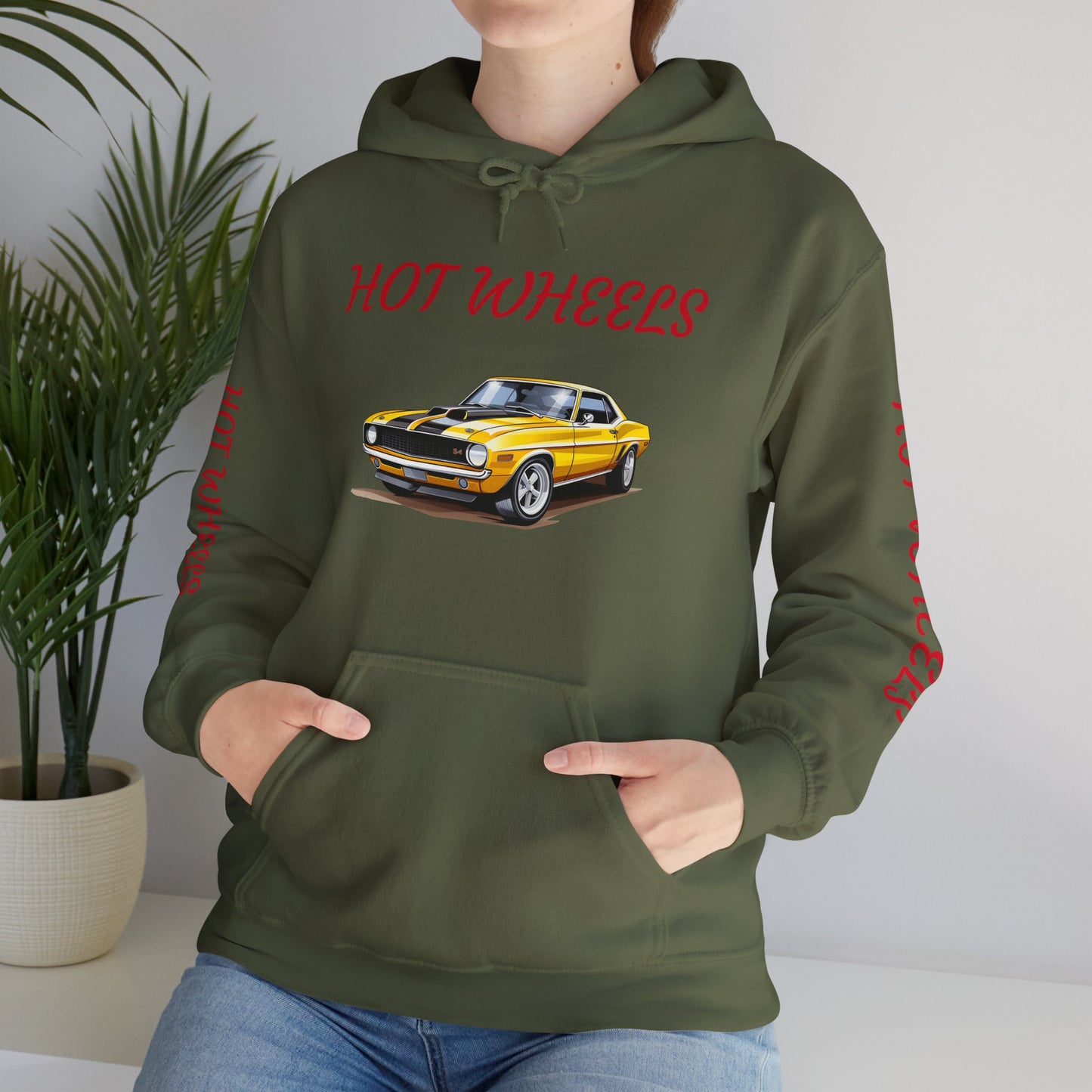 Princess Grace  Hot Wheels Unisex Heavy Blend Hooded Sweatshirt Classic Car Enthusiast Apparel