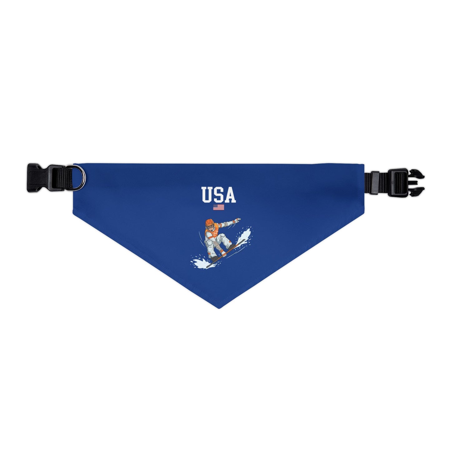 Princess Grace  TEAM USA  Pet Bandana Collar