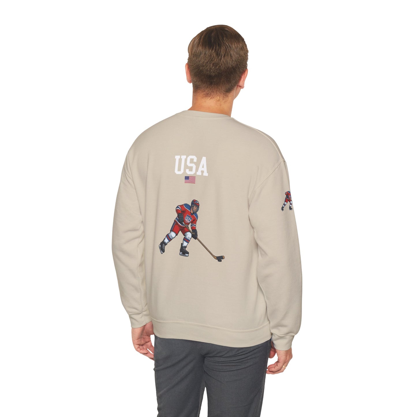 Princess Grace  TEAM USA  Unisex Heavy Blend  Crewneck Sweatshirt