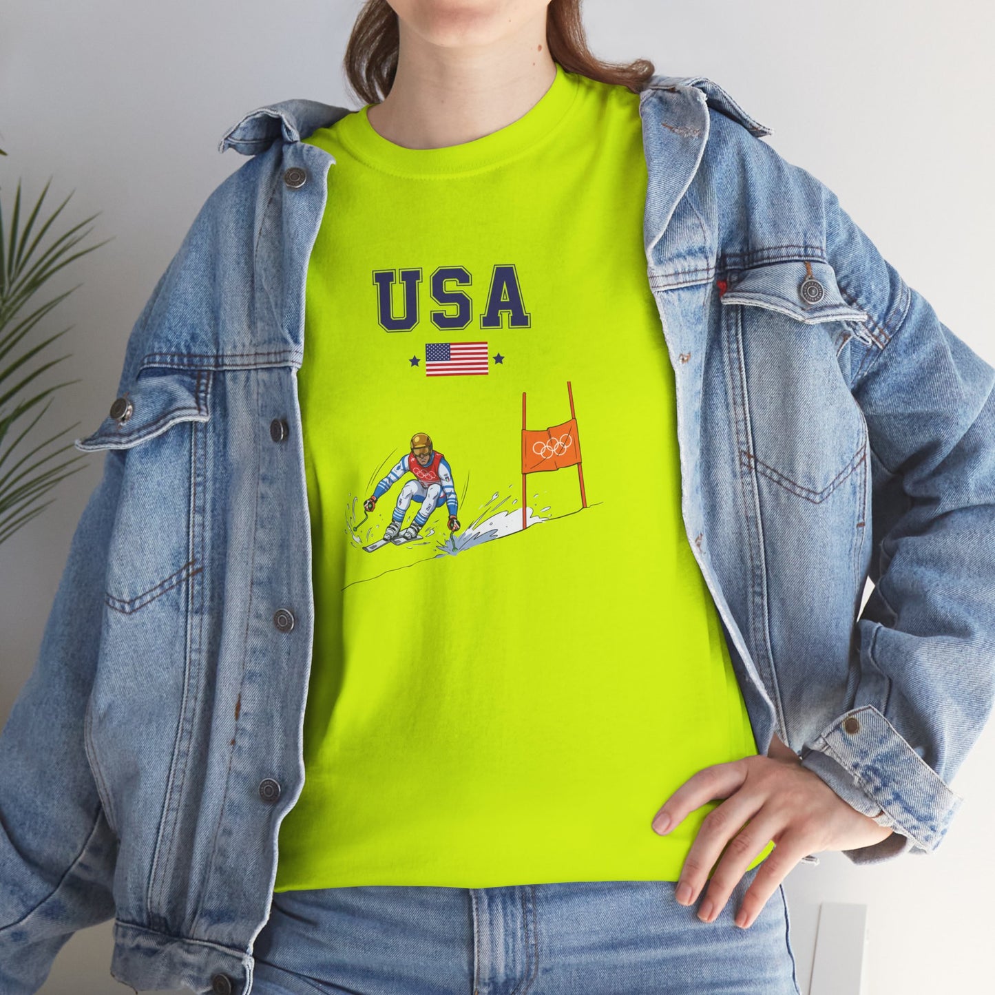 Princess Grace  TEAM USA   Unisex Heavy Cotton Tee