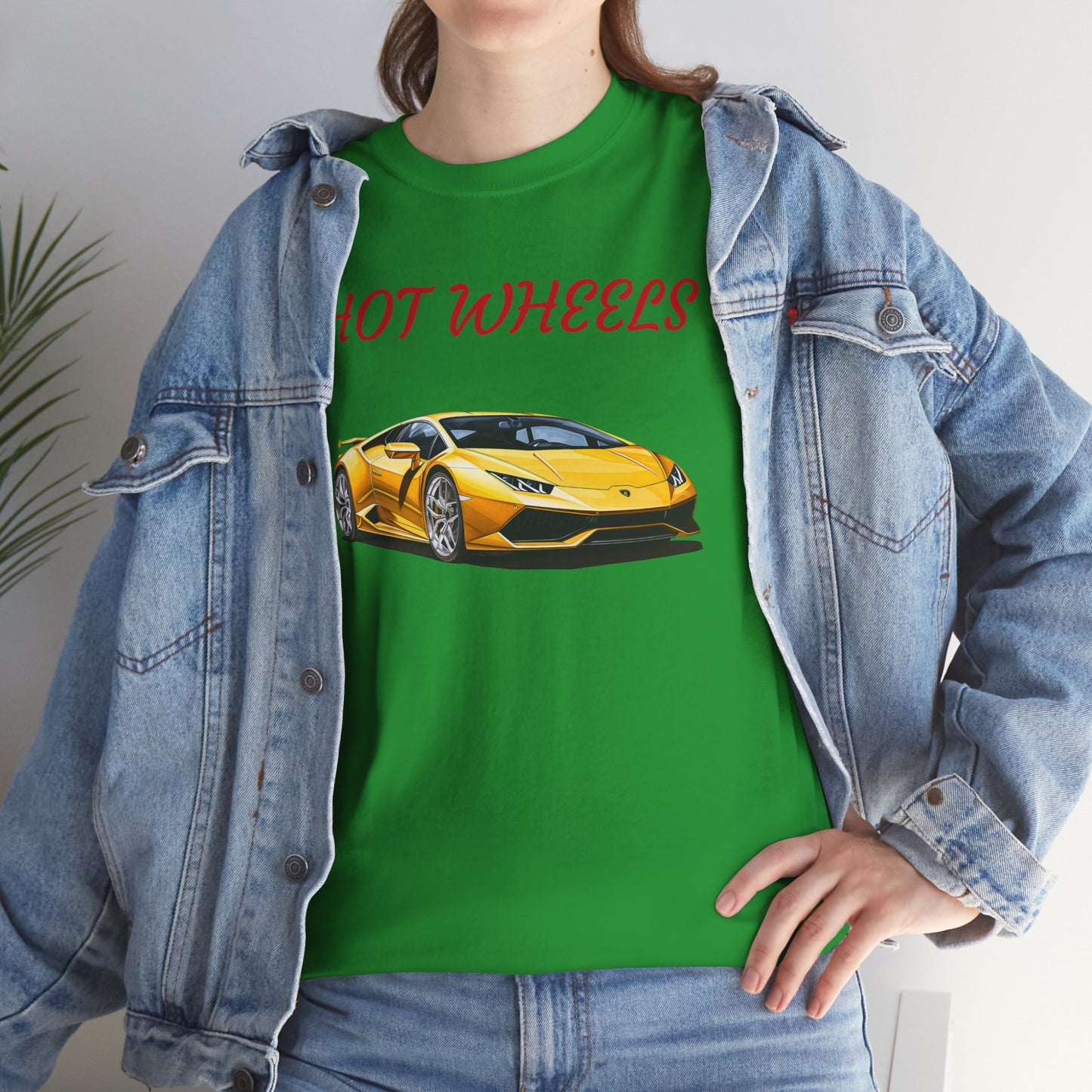 Princess Grace  Hot Wheels Unisex Heavy Cotton Tee Perfect for Car Enthusiasts