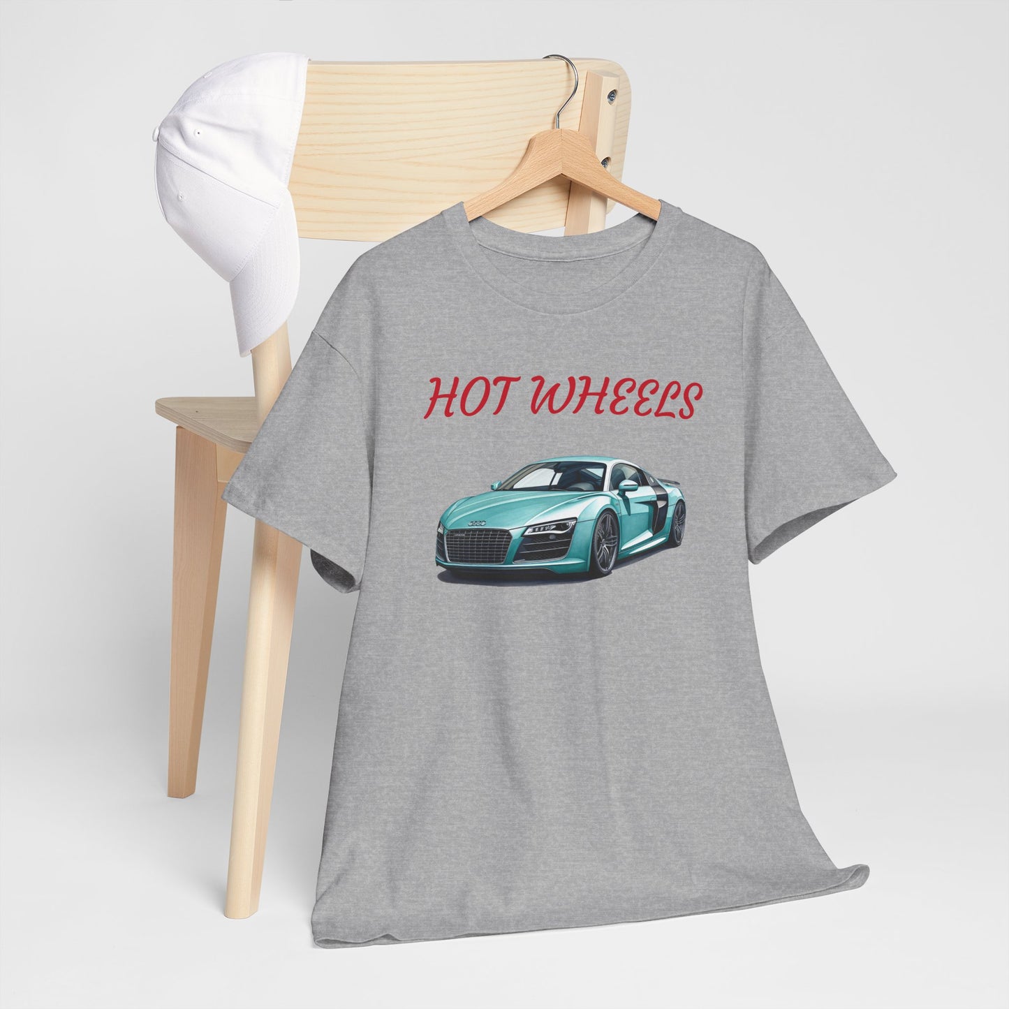 Princess Grace  Hot Wheels Unisex Heavy Cotton Tee Perfect for Car Enthusiasts & Casual Wear