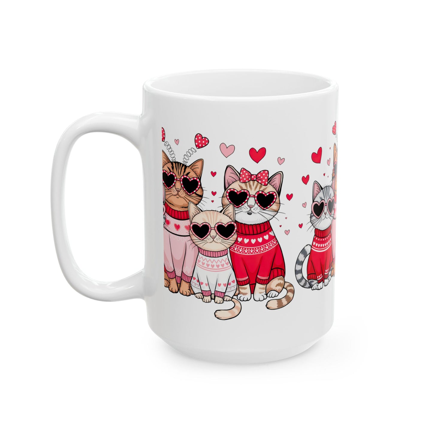 Princess Grace  Cute Cat Lovers Ceramic Mug   11oz & 15oz  Valentine's Day Gift