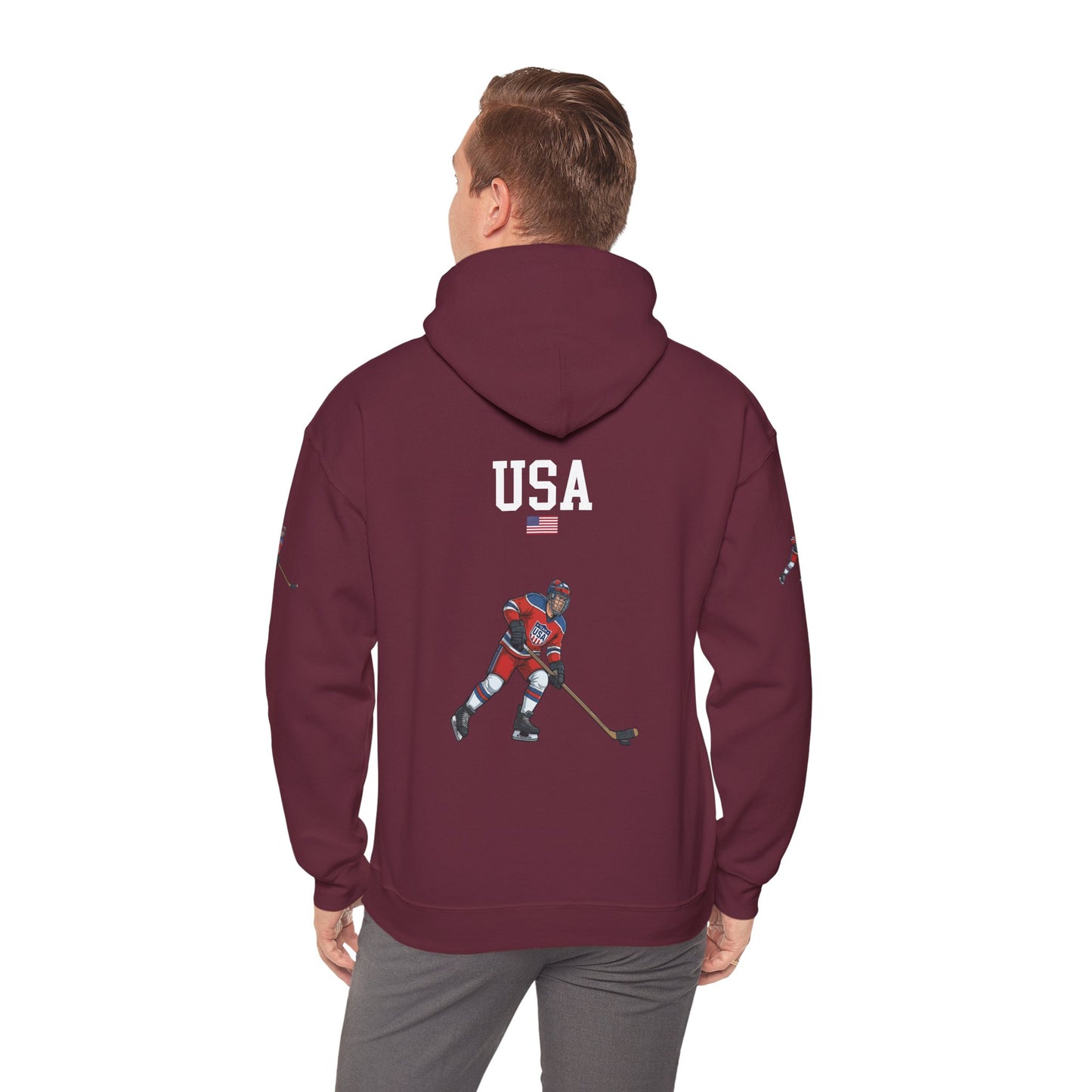 Princess Grace  TEAM USA  Unisex Heavy Blend Hooded Sweatshirt