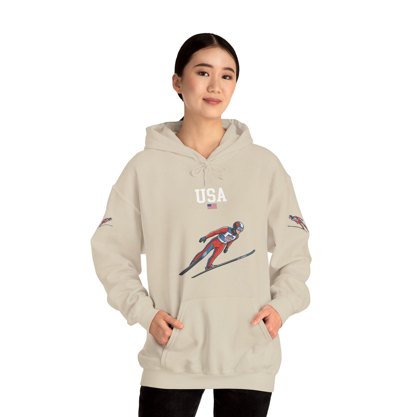 Princess Grace  TEAM USA  Unisex Heavy Blend Hooded Sweatshirt