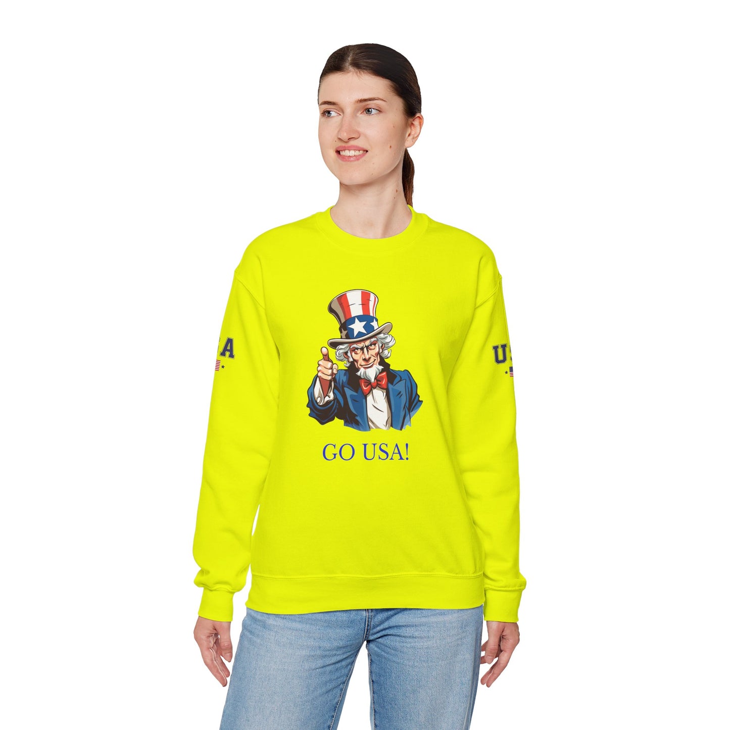 Princess Grace  TEAM USA  Unisex Heavy Blend Crewneck Sweatshirt