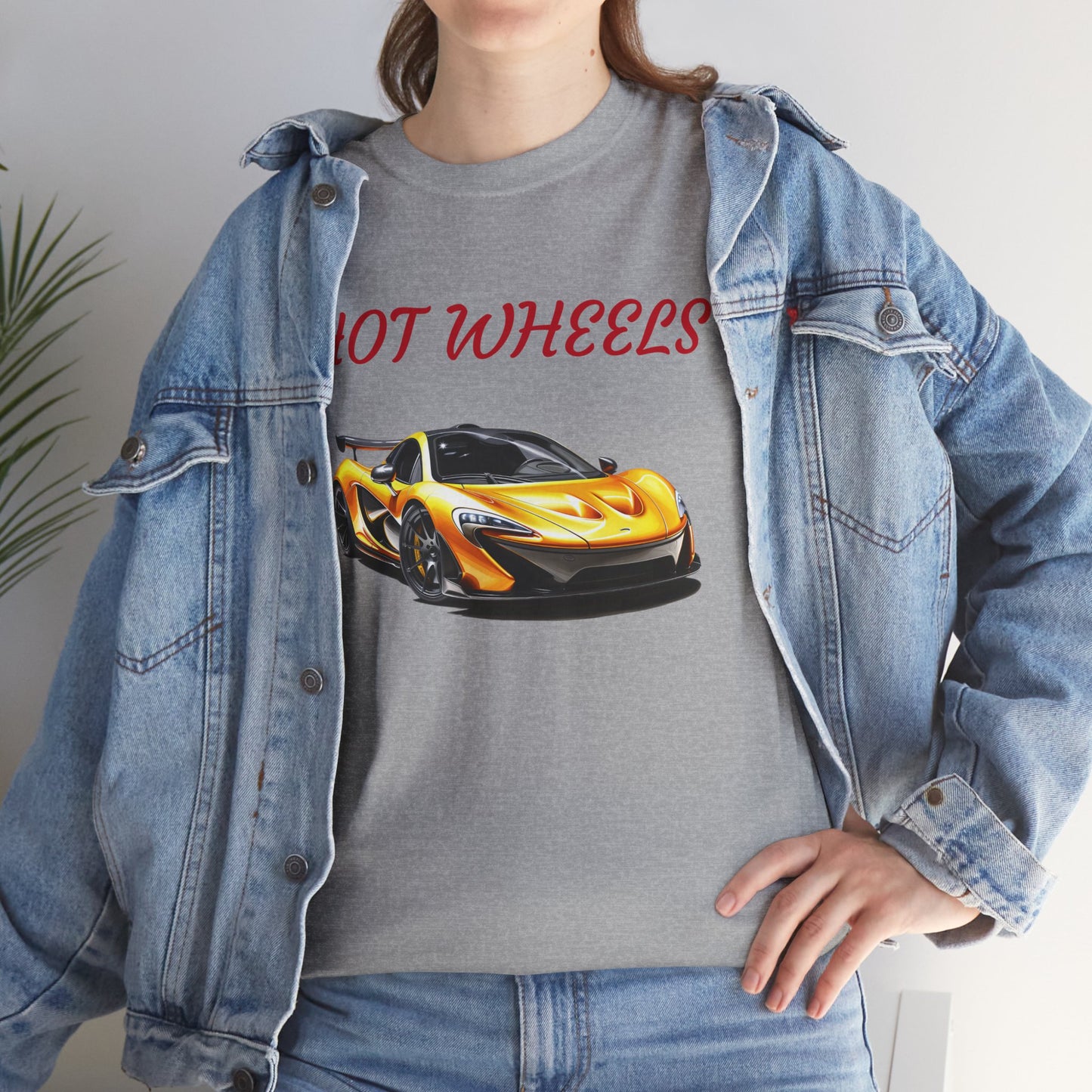 Princess Grace  Hot Wheels Unisex Heavy Cotton Tee Perfect for Car Enthusiasts