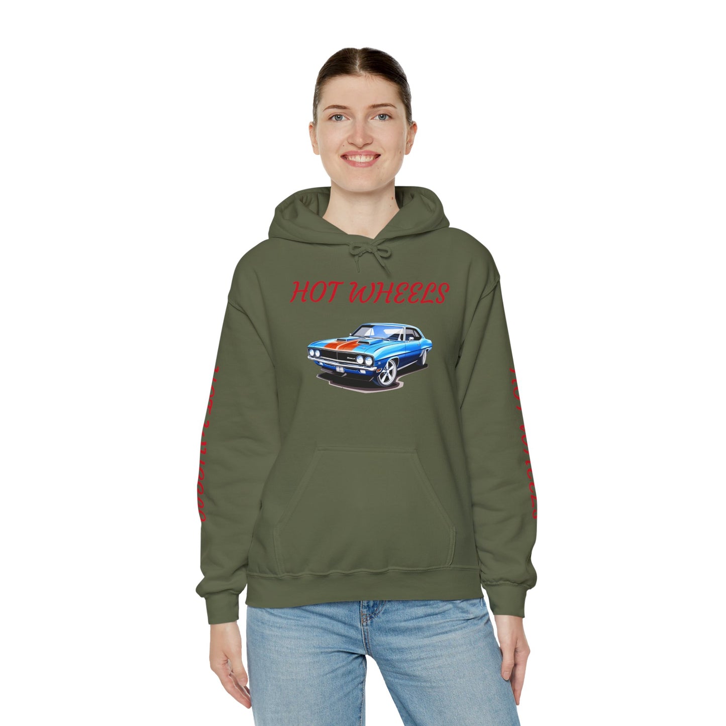 Princess Grace  Hot Wheels Unisex Heavy Blend Hooded Sweatshirt Classic Car Enthusiast Gift