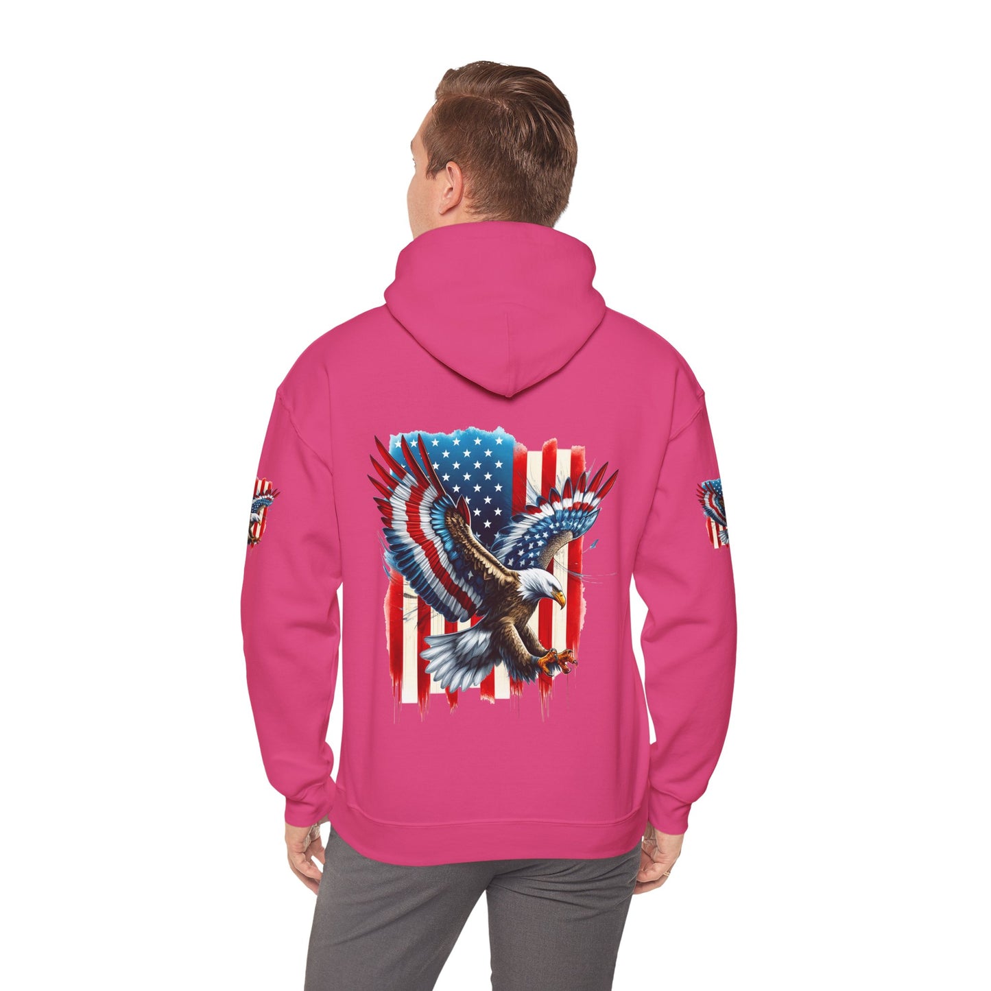 Princess Grace Patriotic Unisex Heavy Blend Hooded Sweatshirt