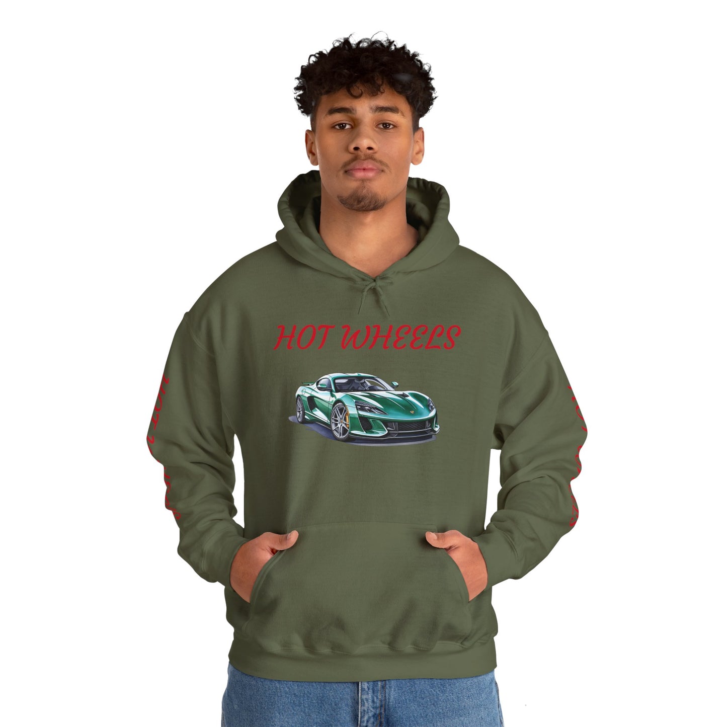 Princess Grace  Hot Wheels Automotive Hoodie for Car Enthusiasts Unisex Heavy Blend Sweatshirt