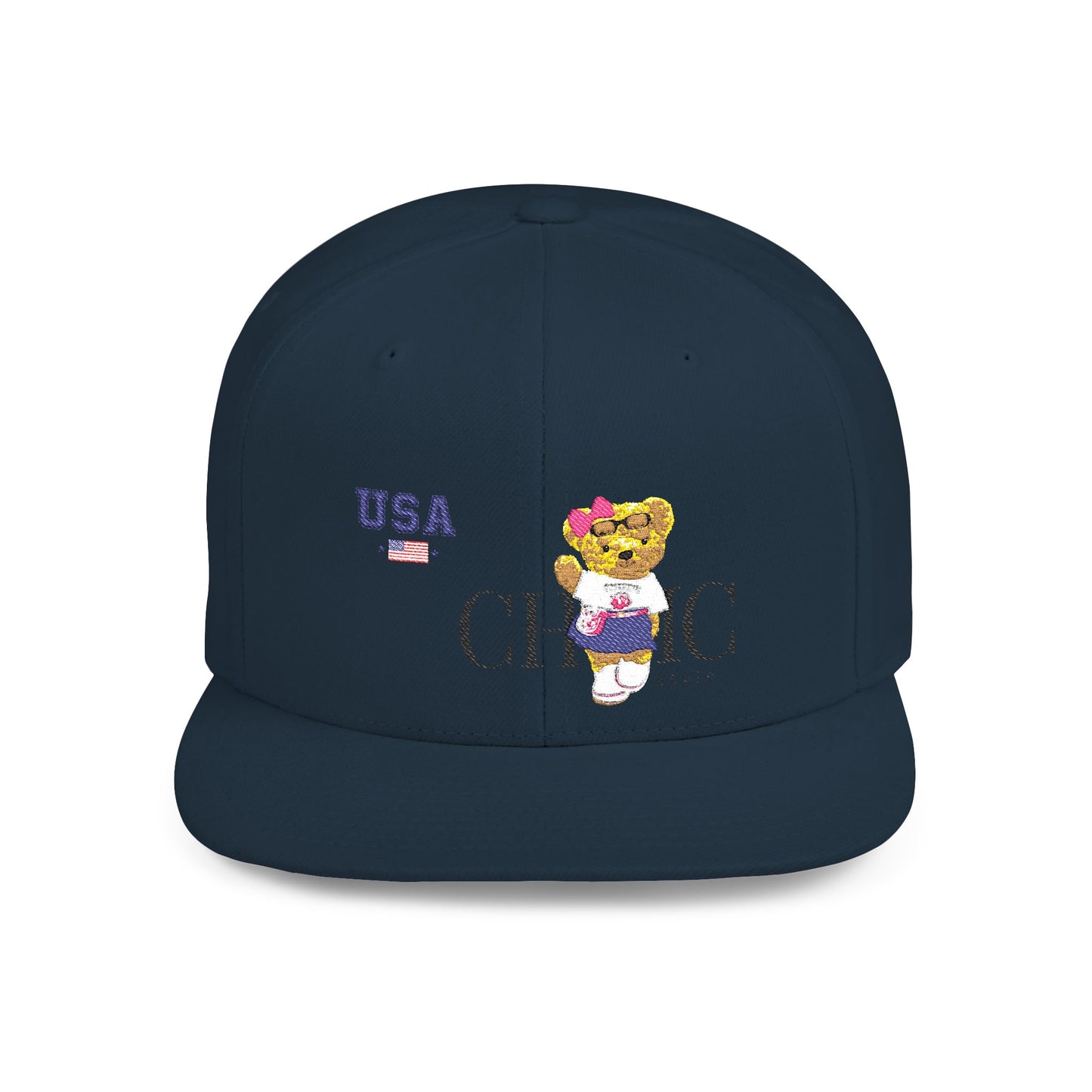 Princess Grace  TEAM USA  Flat Bill Snapback Hat