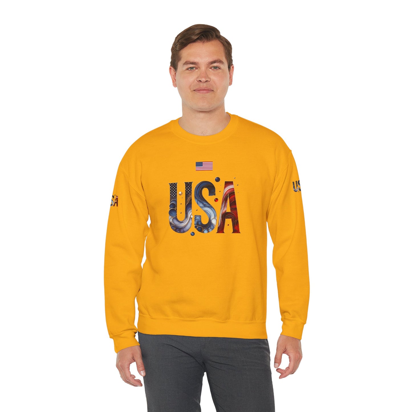 Princess Grace TEAM USA Unisex Heavy Blend Crewneck Sweatshirt