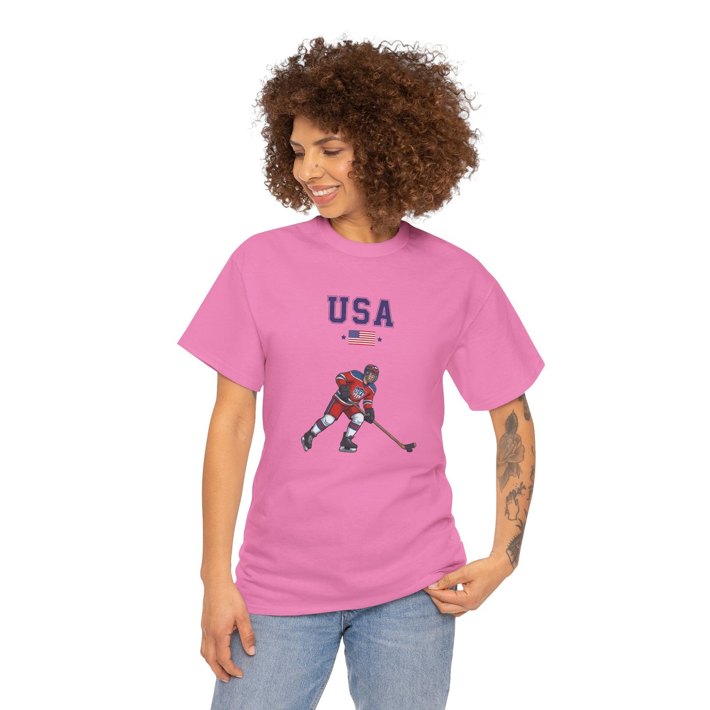 Princess Grace  TEAM USA  Unisex Heavy Cotton Tee