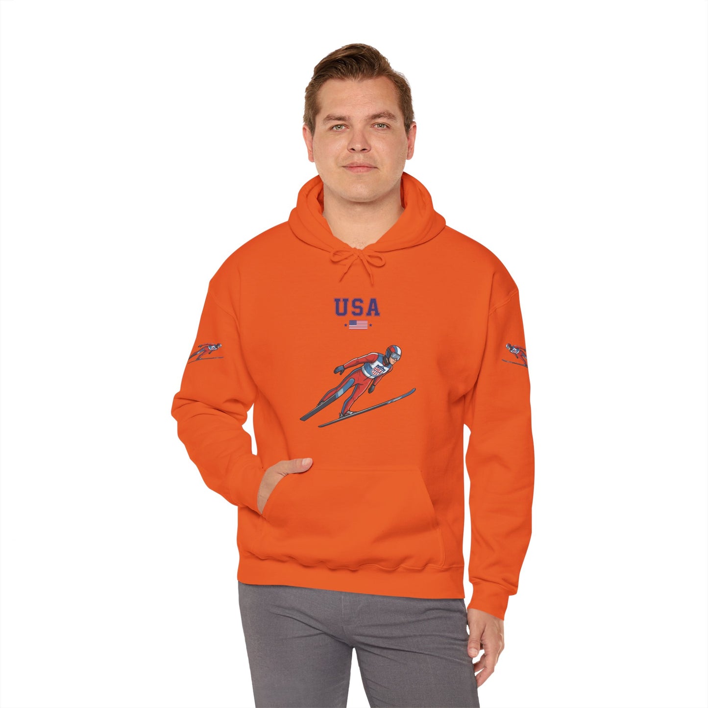 Princess Grace  TEAM USA  Unisex Heavy Blend Hooded Sweatshirt