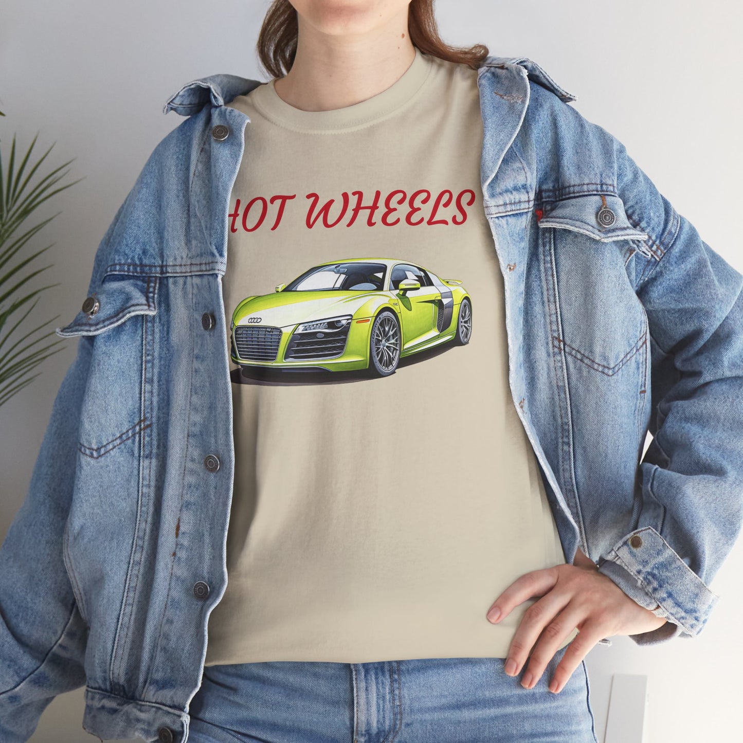 Princess Grace  Cool Hot Wheels Unisex Heavy Cotton Tee Perfect for Car Enthusiasts