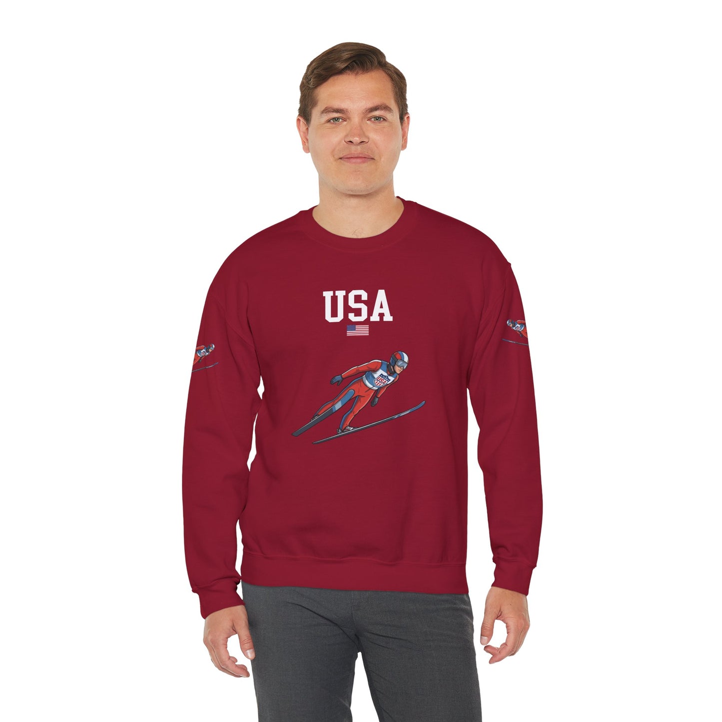 Princess Grace  TEAM USA  Unisex Heavy Blend  Crewneck Sweatshirt