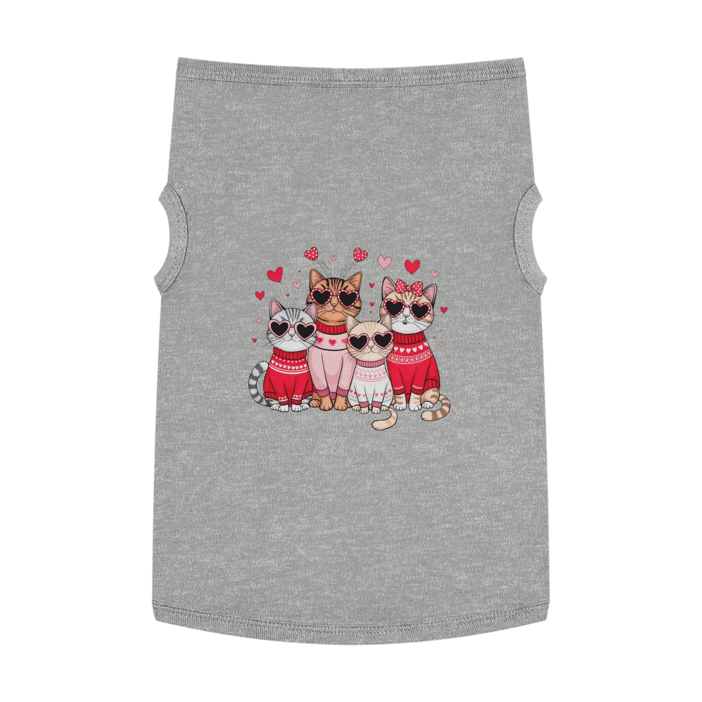 Princess Grace  CUTE Adorable Cat Lovers Pet Tank Top Cute Heart Design for Stylish Pets