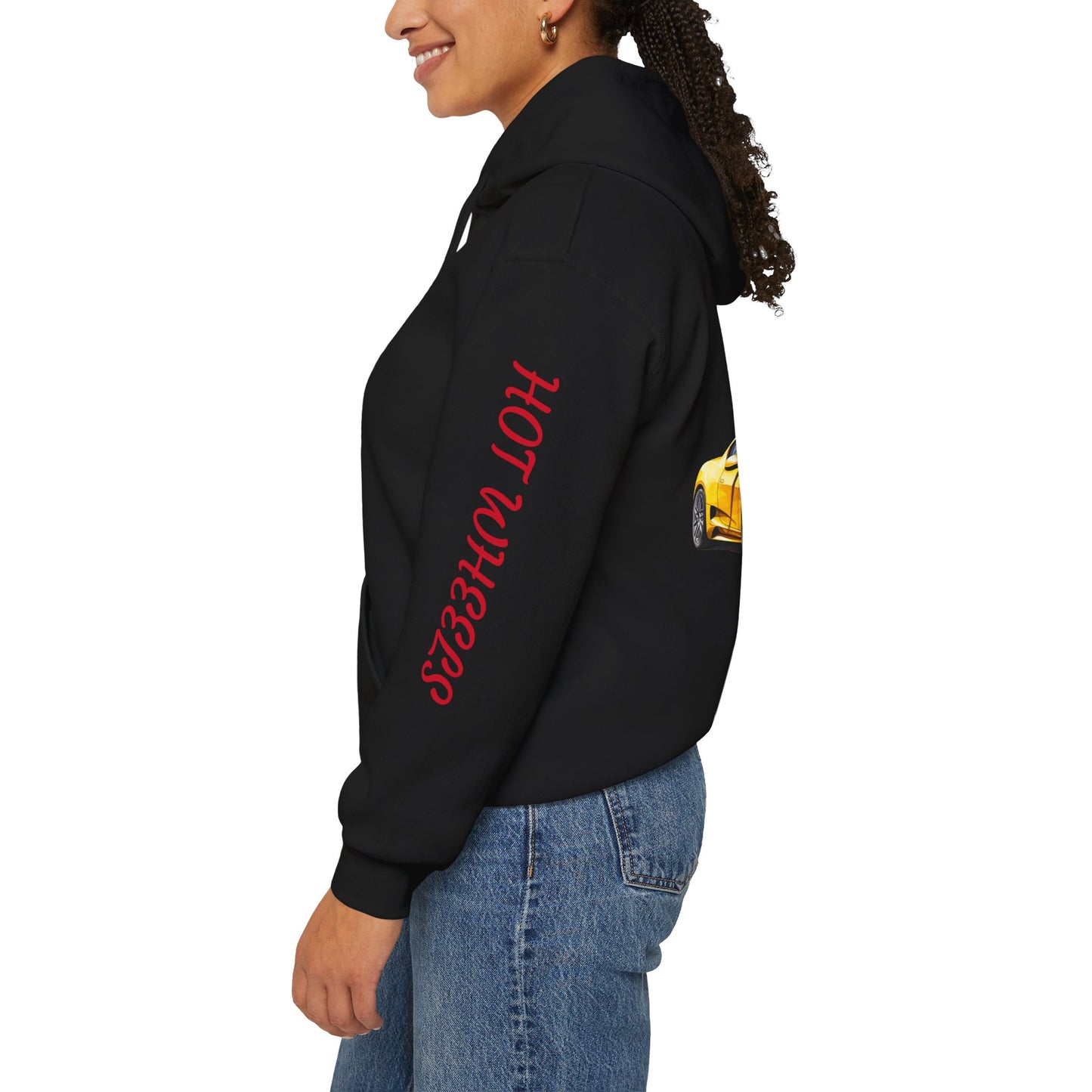 Princess Grace  Retro Hot Wheels Hoodie for Car Enthusiasts