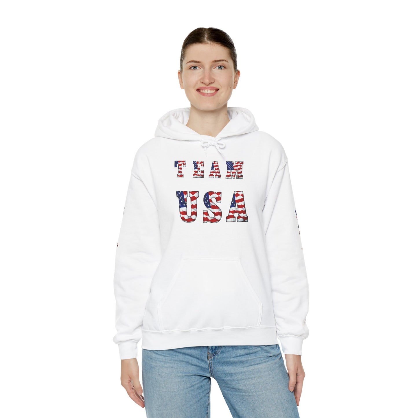 Princess Grace  TEAM USA  Unisex Heavy Blend Hooded Sweatshirt