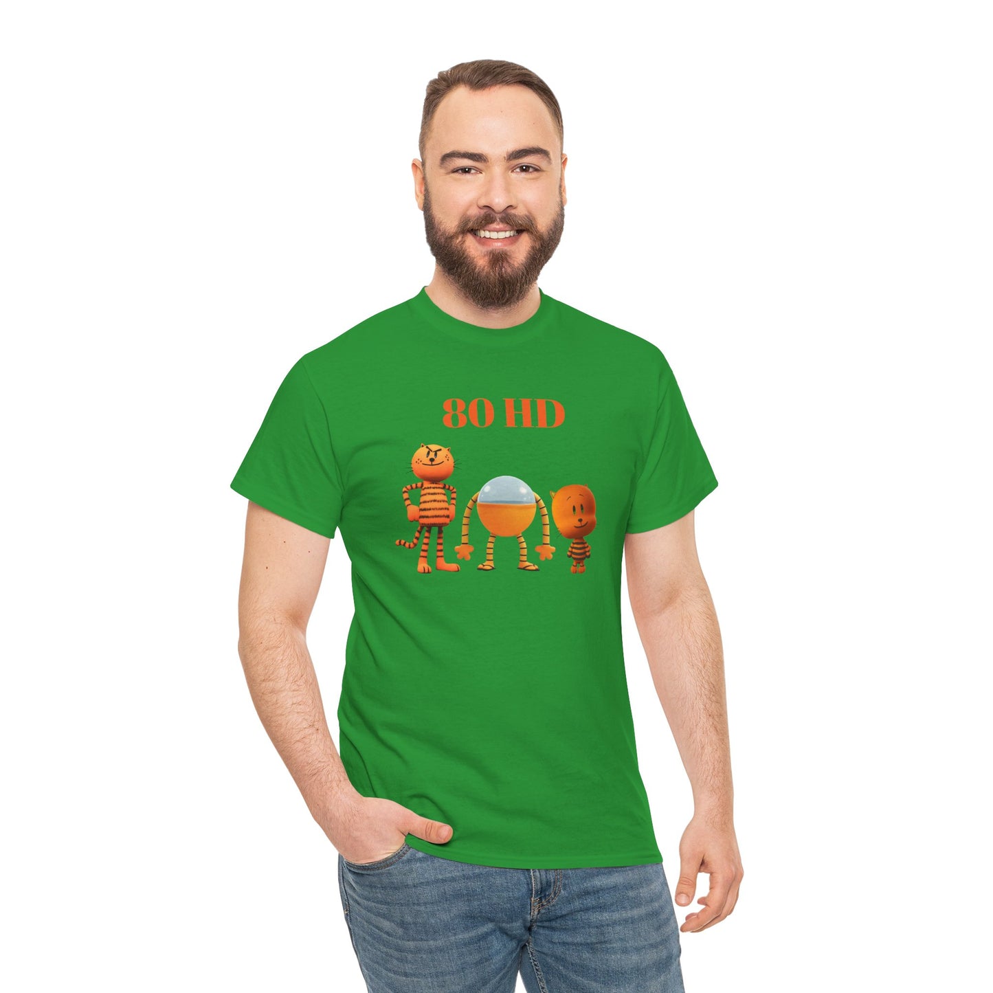 Princess Grace  Cartoon Animal Unisex Heavy Cotton Tee  80 HD Design
