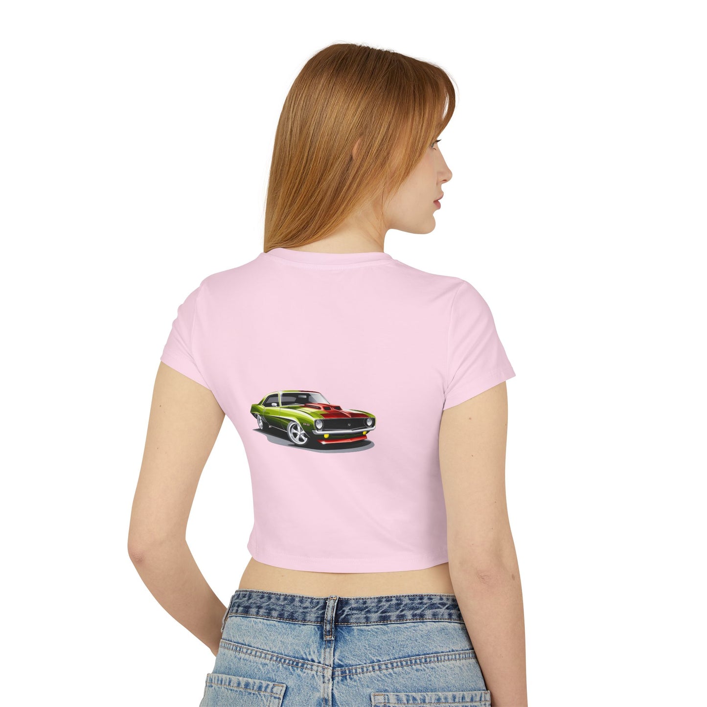 Princess Grace  Hot Wheels Graphic Baby Tee for Women Stylish Retro Car Tee Perfect for Car Lovers & Everyday Wear