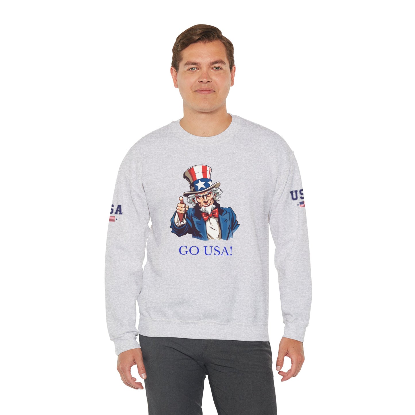 Princess Grace  TEAM USA  Unisex Heavy Blend Crewneck Sweatshirt