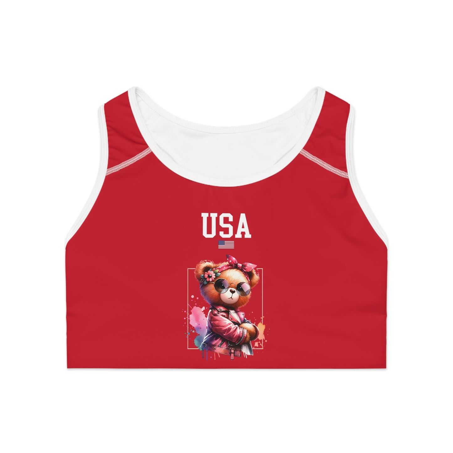 Princess Grace  TEAM USA  Sports Bra