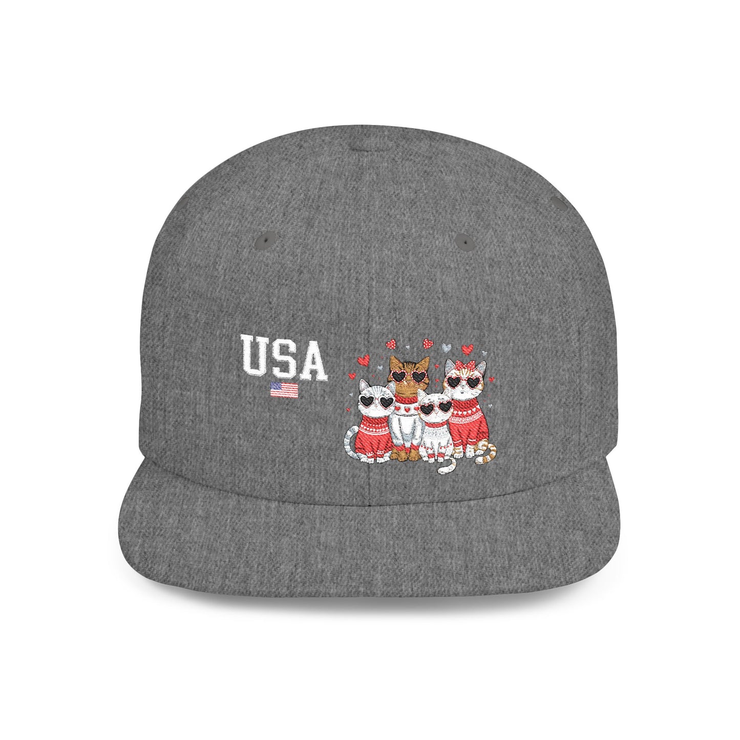 Princess Grace  TEAM USA  Flat Bill Snapback Hat
