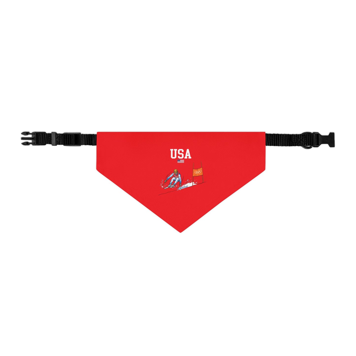 Princess Grace  TEAM USA  Pet Bandana Collar