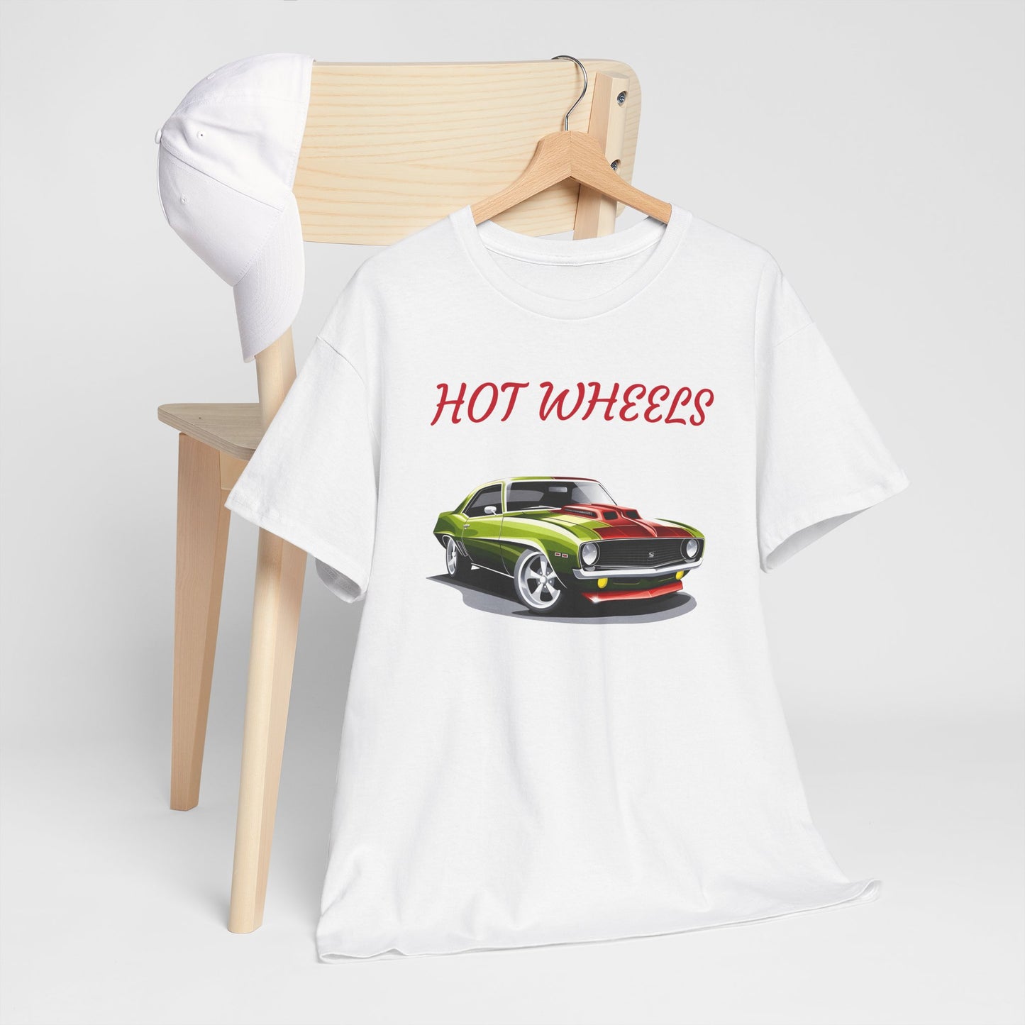 Princess Grace  Hot Wheels Unisex Heavy Cotton Tee Classic Car Graphic T-Shirt