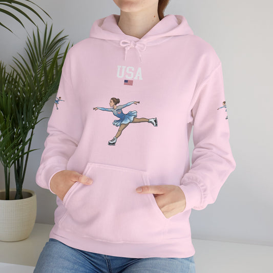 Princess Grace  TEAM USA  Unisex Heavy Blend  Hooded Sweatshirt