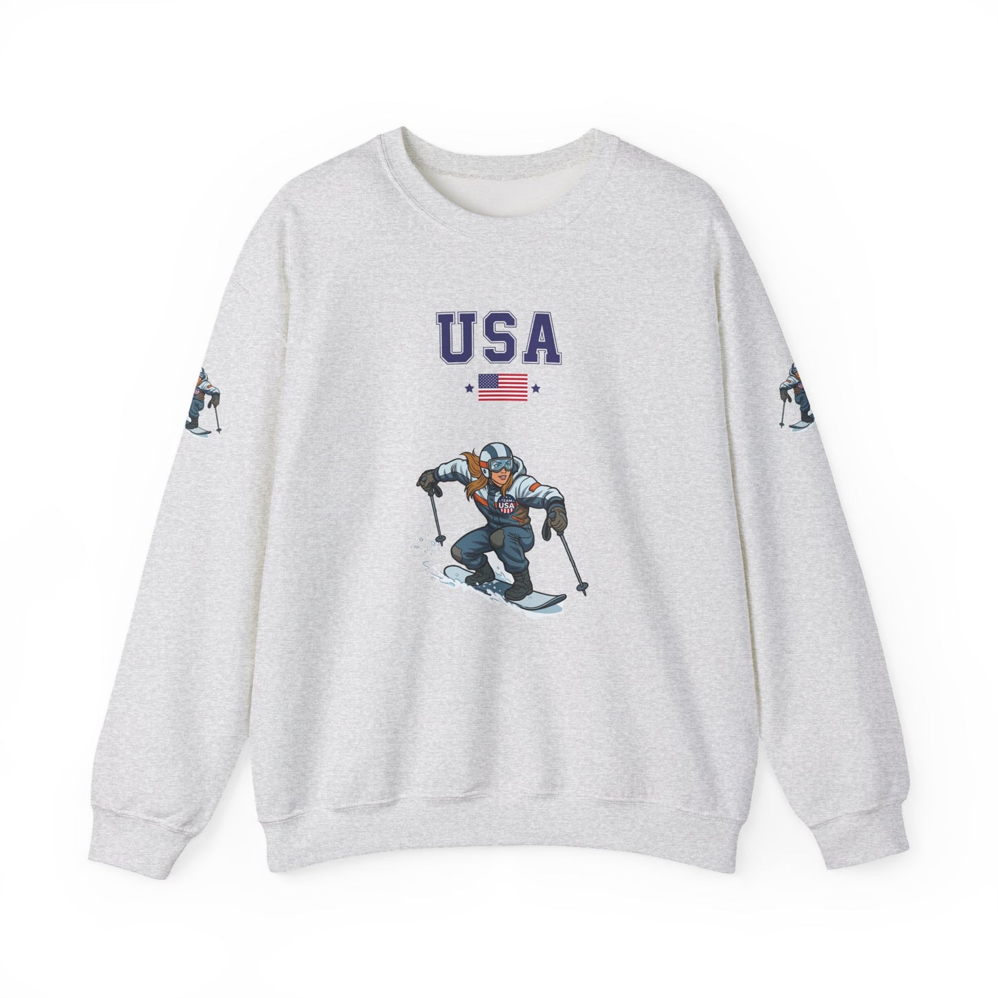 Princess Grace  TEAM USA  Unisex Heavy Blend  Crewneck Sweatshirt