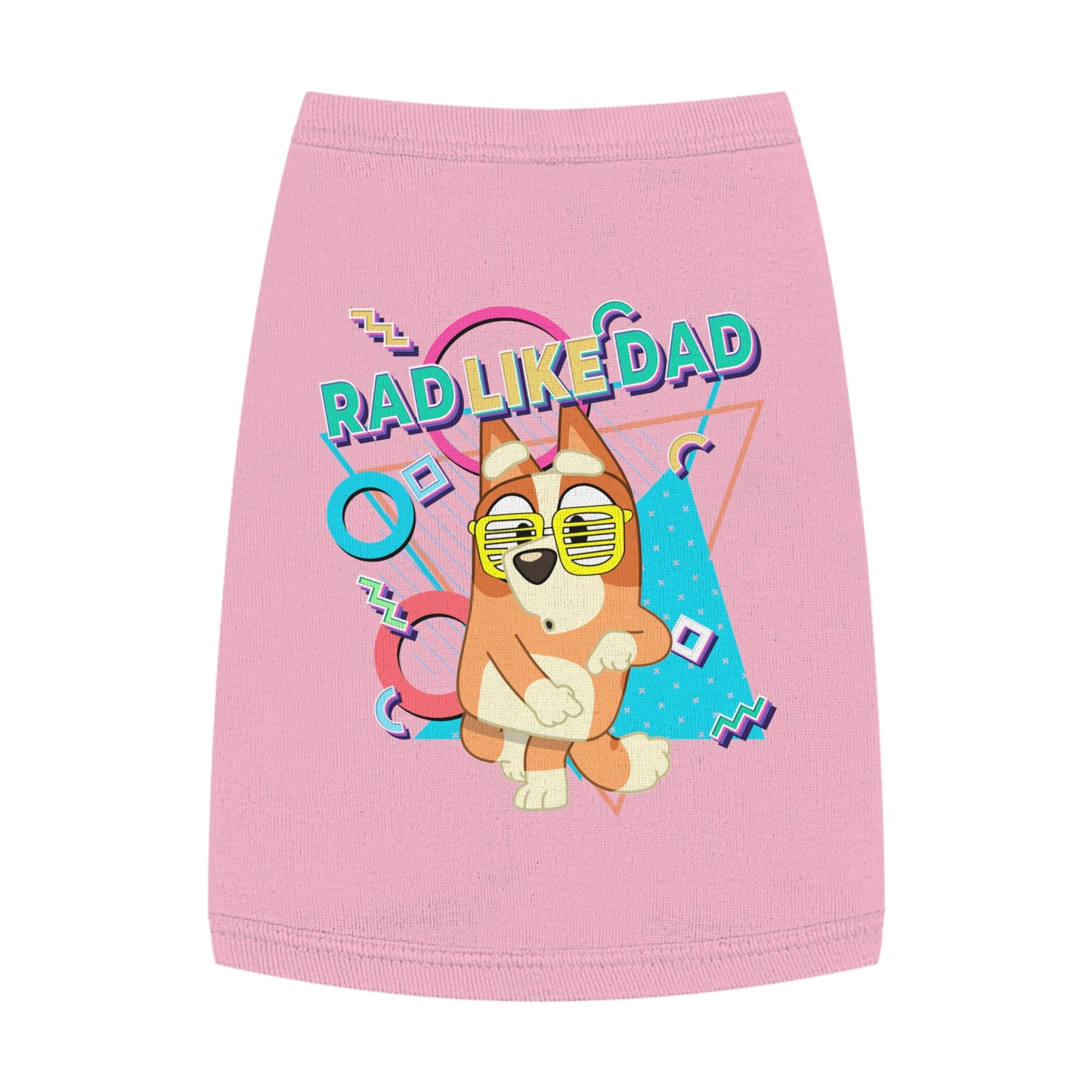 Princess Grace  Rad Like Dad Pet Tank Top Cool Dog Apparel for Pet Lovers