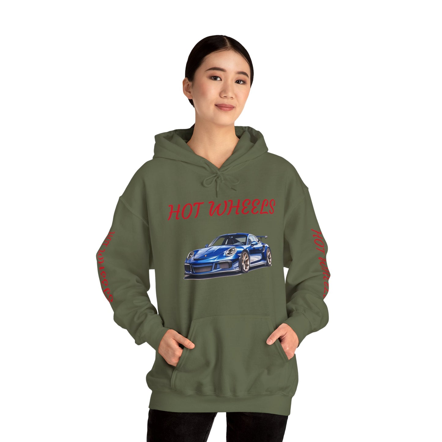 Princess Grace  Hot Wheels Unisex Heavy Blend Hooded Sweatshirt Car Enthusiast Apparel