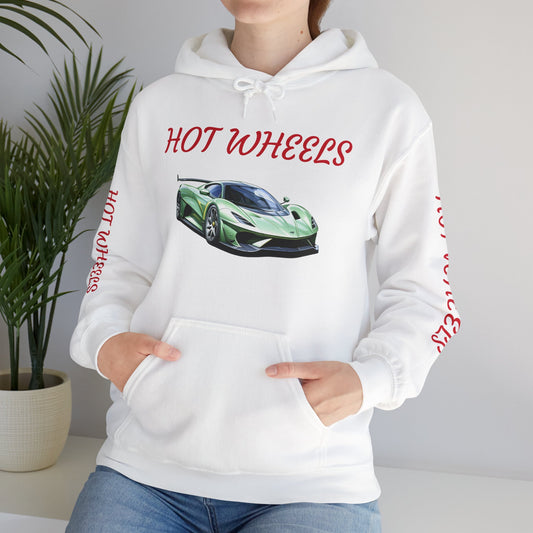 Princess Grace  Hot Wheels Unisex Hooded Sweatshirt Sports Car Lovers Collection