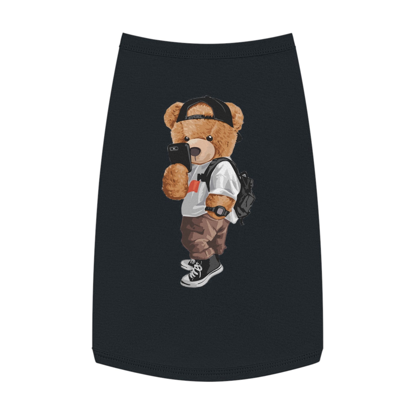 Princess CUTE Trendy Bear Graphic Pet Tank Top Stylish Outfit for Dogs and Cats