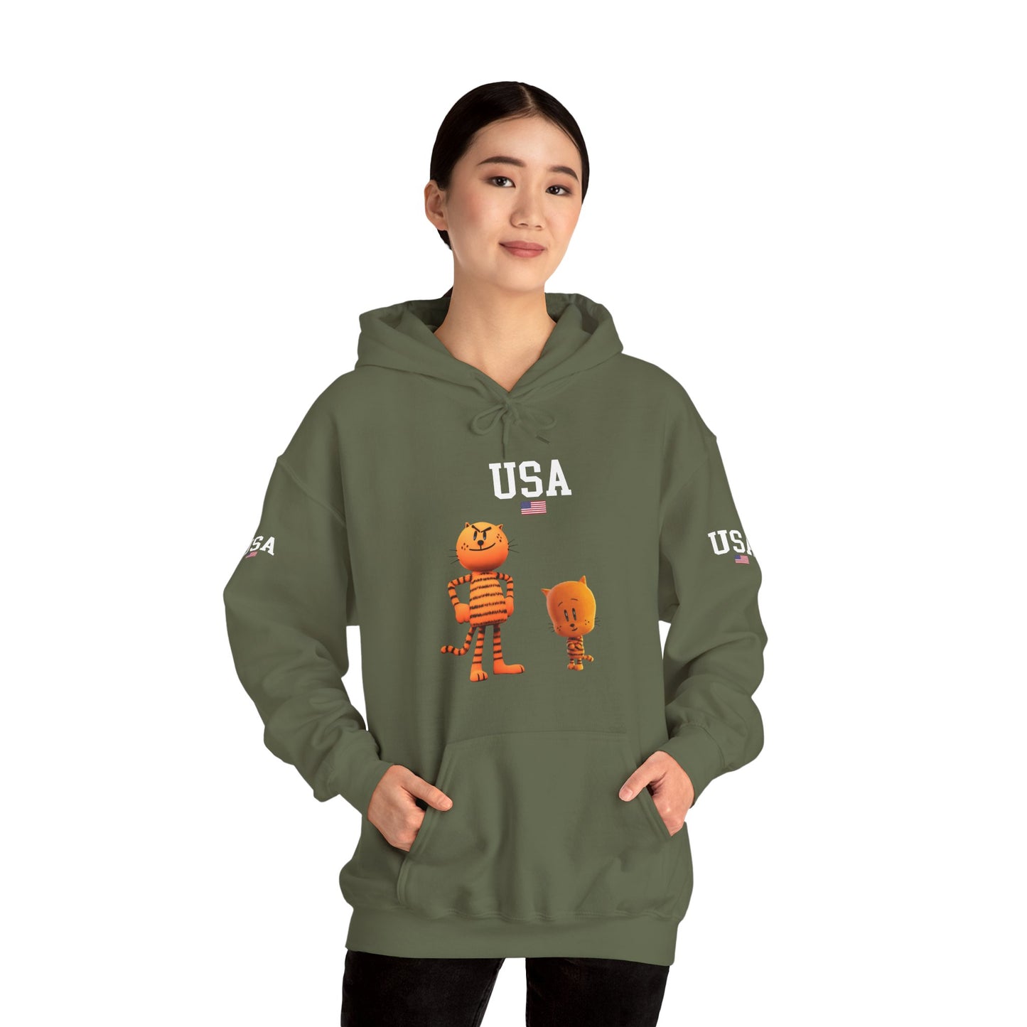 Princess Grace  TEAM USA  Unisex Heavy Blend  Hooded Sweatshirt