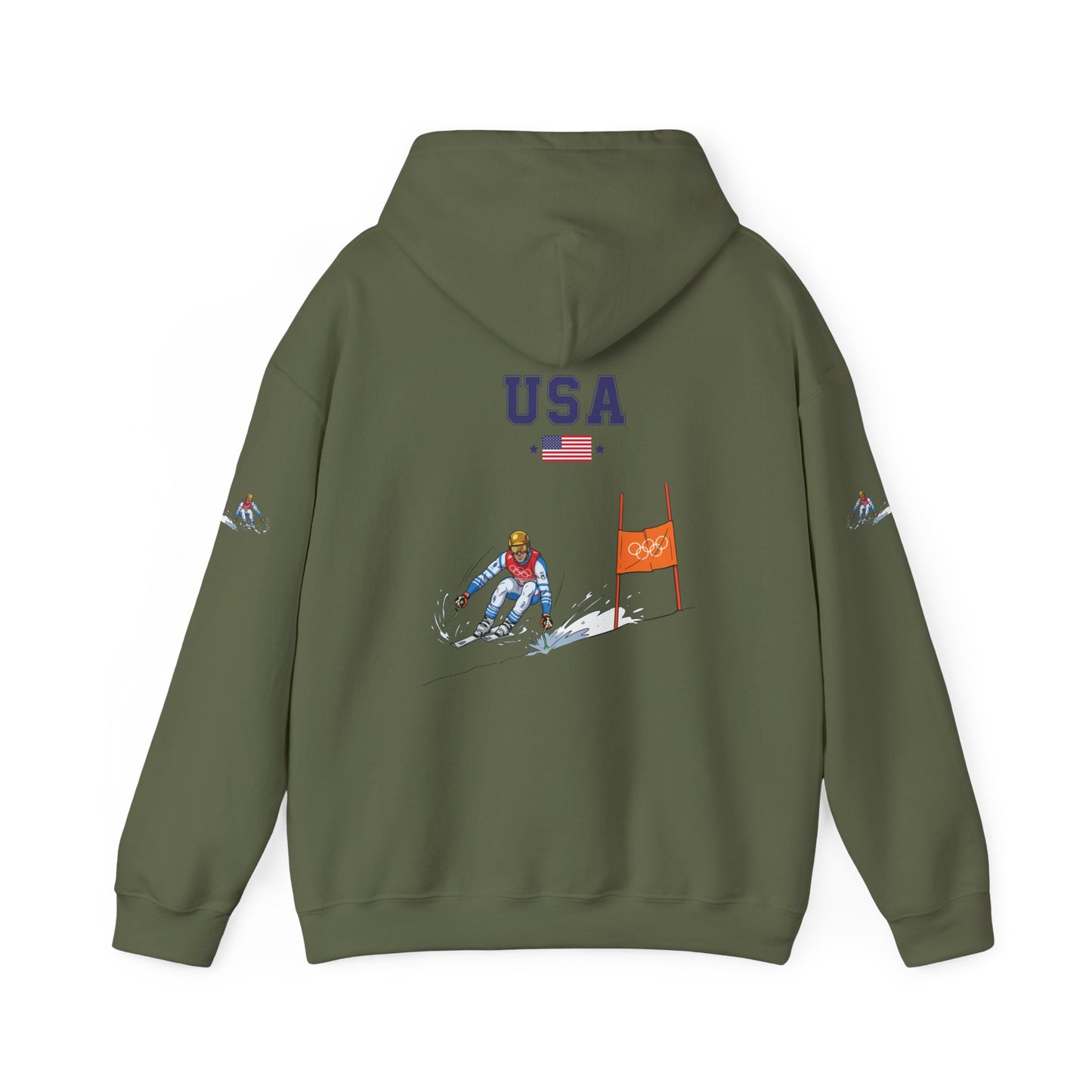 Princess Grace  TEAM USA  Unisex Heavy Blend  Hooded Sweatshirt