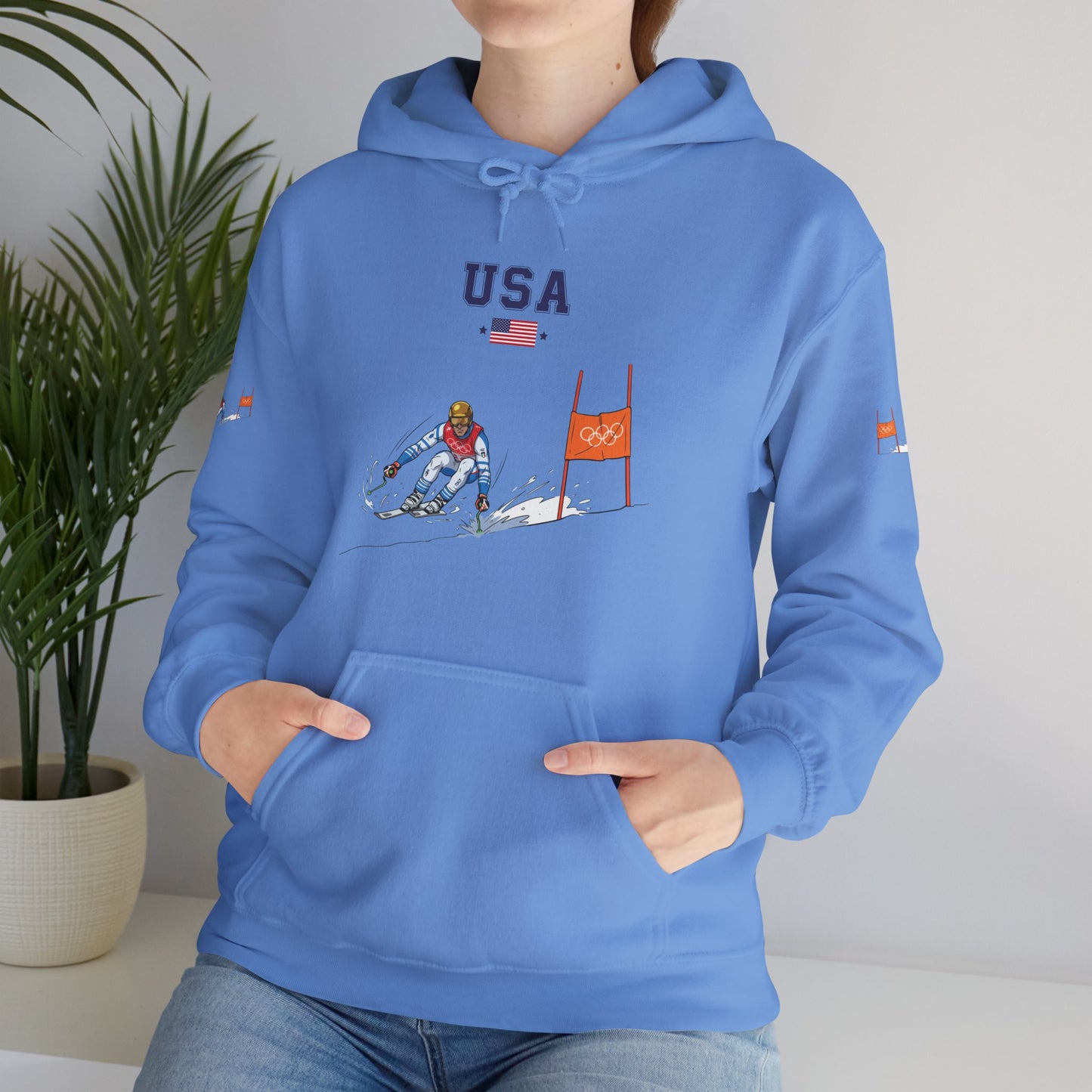 Princess Grace  TEAM USA  Unisex Heavy Blend  Hooded Sweatshirt