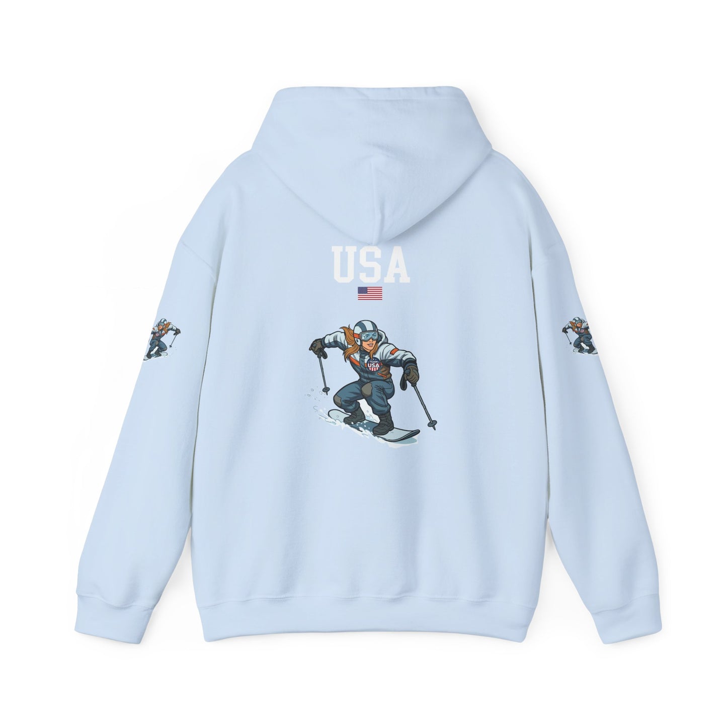 Princess Grace  TEAM USA  Unisex Heavy Blend Hooded Sweatshirt