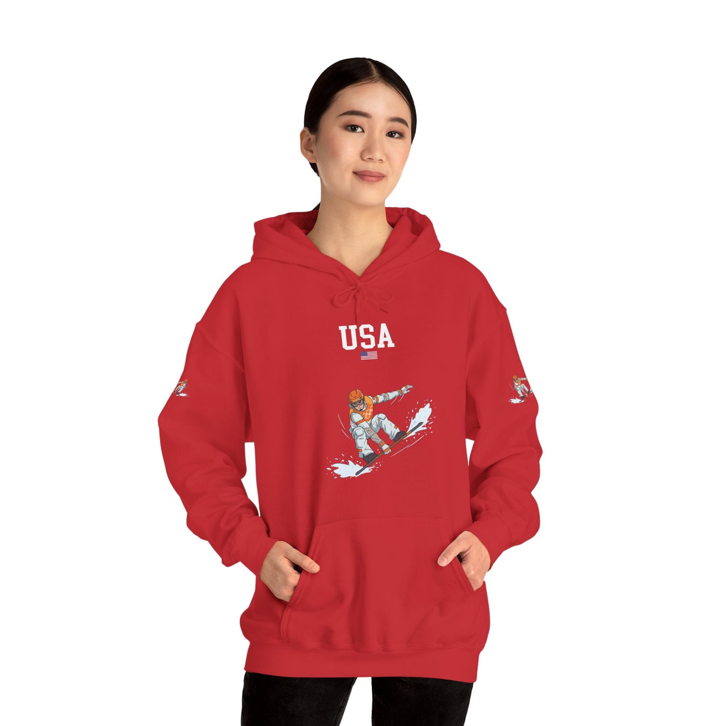 Princess Grace  TEAM USA  Unisex Heavy Blend Hooded Sweatshirt
